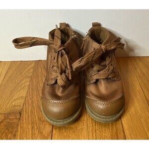 Carter's Zip Up Brown Boots Size 7